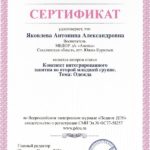 сертификат о публикации 2